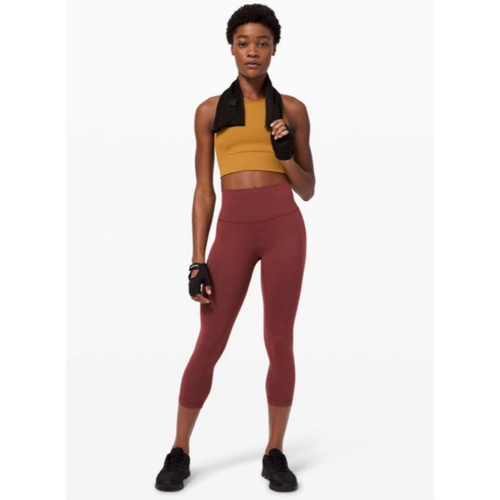 lululemon athletica Wunder Train High-Rise Crop 21" Savannah 4